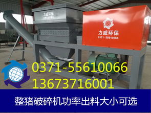 南和整豬整體粉碎機老板很實在